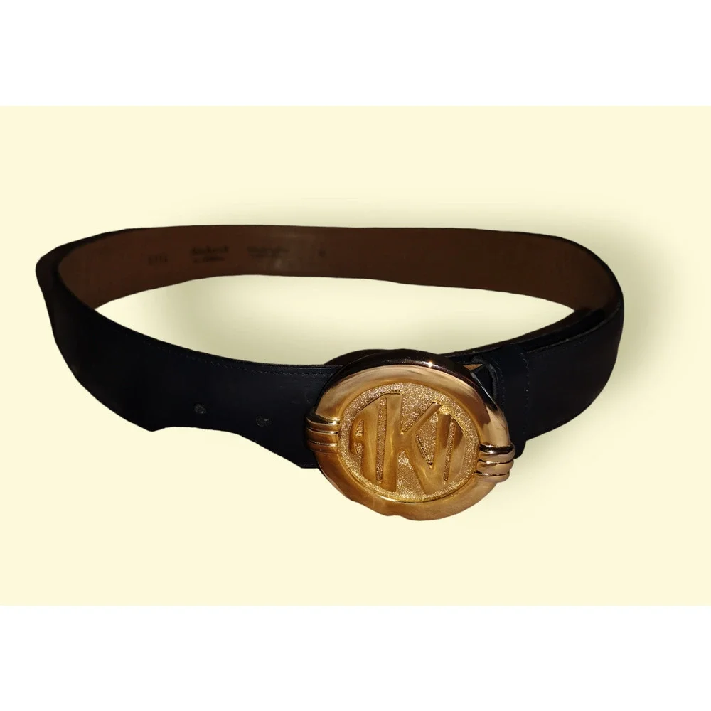 2 genuine leather Anne Klein Belts 1 Brown 1 Black